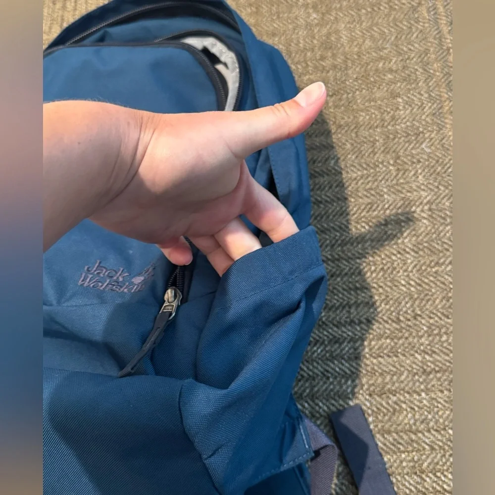Jack Wolfskin Navy Backpack